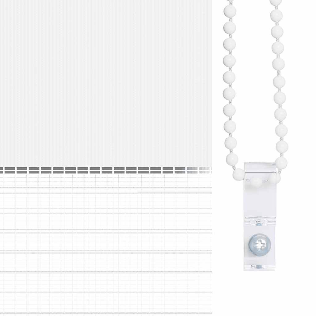 Zebra Blind 120 x 230 cm White